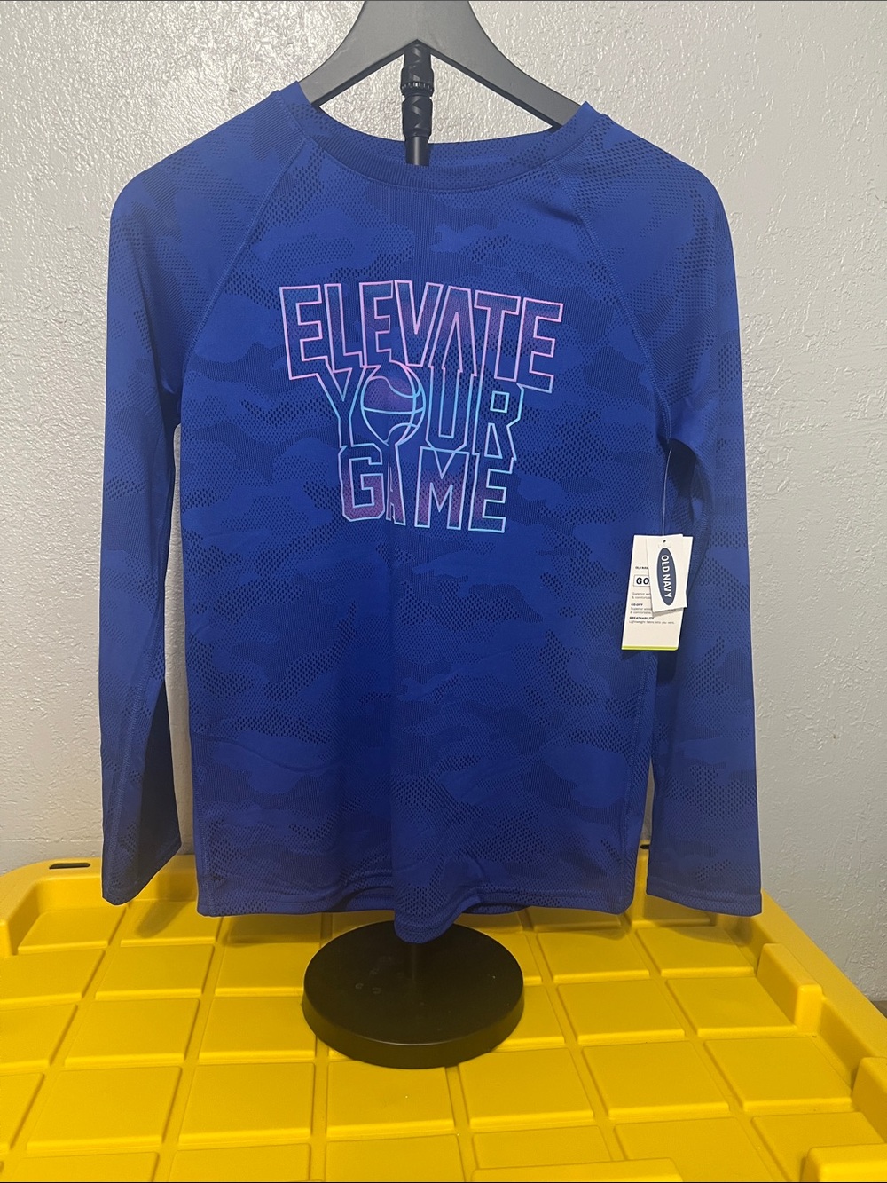 Old Navy Active Blue Performance Tee